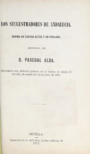 Tapa de Los secuestradores de Andalucia
