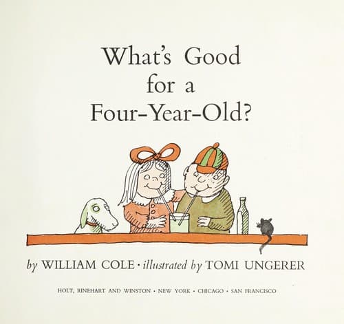 Tapa de What's Good for a 4-Year Old