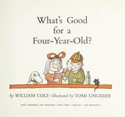 Tapa de What's Good for a 4-Year Old