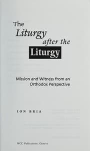 Tapa de The liturgy after the liturgy