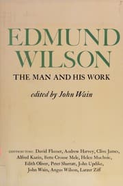 Tapa de Edmund Wilson