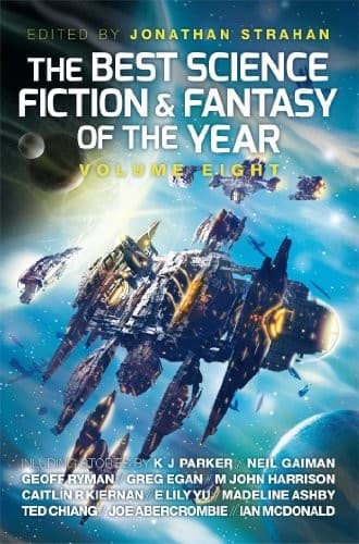 Tapa de The Best Science Fiction and Fantasy of the Year: Volume Eight (Best SF & Fantasy of the Year)
