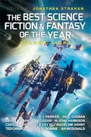 Tapa de The Best Science Fiction and Fantasy of the Year: Volume Eight (Best SF & Fantasy of the Year)