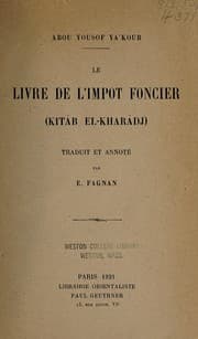 Tapa de Le livre de l'impôt foncier