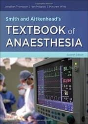 Tapa de Smith and Aitkenhead's Textbook of Anaesthesia