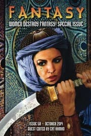 Tapa de Fantasy Magazine, October 2014 (Women Destroy Fantasy! special issue)