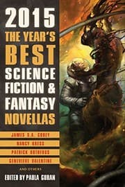 Tapa de The Year's Best Science Fiction & Fantasy Novellas 2015