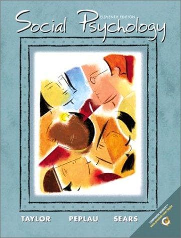 Tapa de Social psychology