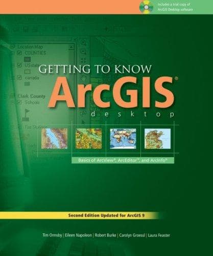 Tapa de Getting to know ArcGIS desktop
