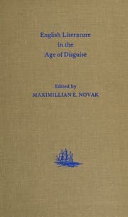 Tapa de English Literature in the Age of Disguise