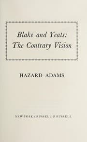 Tapa de Blake and Yeats