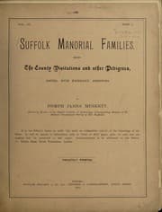 Tapa de Suffolk manorial families