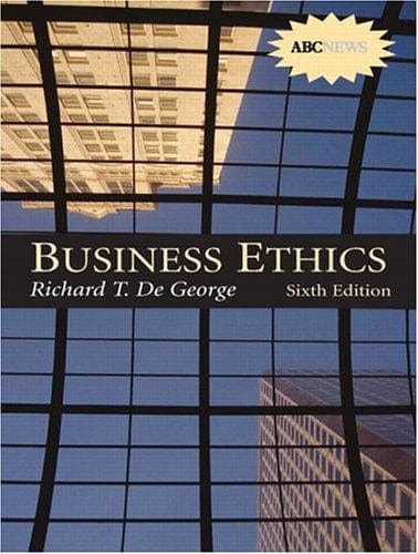 Tapa de Business Ethics