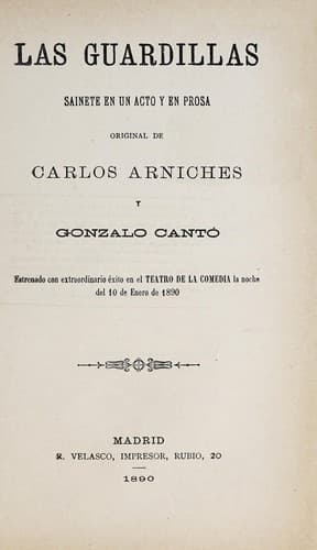 Tapa de Las guardillas