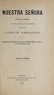 Tapa de Nuestra señora