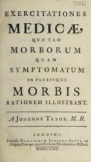 Tapa de Exercitationes medicae, quae, tam morborum quam symptomatum in plerisque morbus rationem illustrant