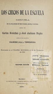 Tapa de Los chicos de la escuela