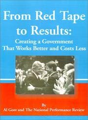Tapa de From Red Tape to Results