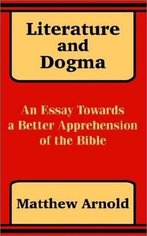 Tapa de Literature and Dogma