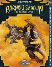 Tapa de Burning Shaolin (Feng Shui/D20)