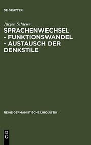 Tapa de Sprachenwechsel, Funktionswandel, Austausch der Denkstile