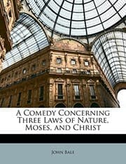 Tapa de A Comedy Concerning Three Laws of Nature, Moses, and Christ
