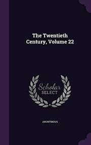 Tapa de The Twentieth Century, Volume 22