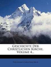 Tapa de Geschichte Der Christlichen Kirche vierter band (German Edition)
