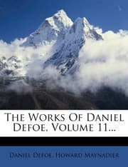 Tapa de The Works Of Daniel Defoe, Volume 11...