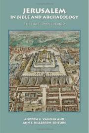 Tapa de Jerusalem in bible and archaeology