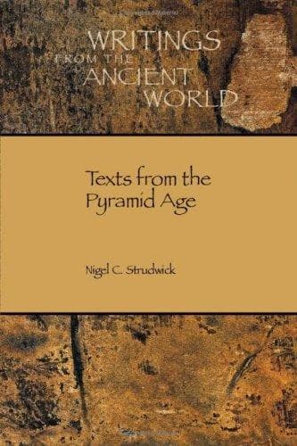 Tapa de Texts from the pyramid age
