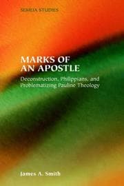 Tapa de Marks of an apostle