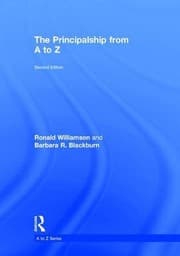 Tapa de The Principalship from A to Z (A to Z Series)