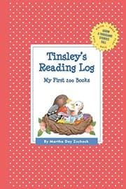 Tapa de Tinsley's Reading Log: My First 200 Books (GATST) (Grow a Thousand Stories Tall)