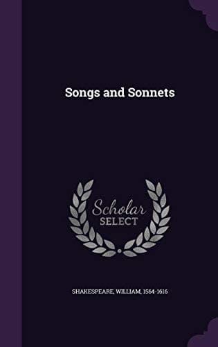 Tapa de Songs and Sonnets