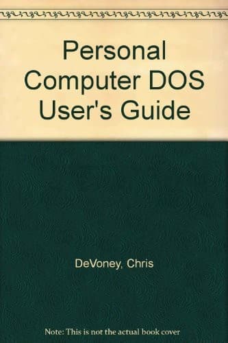 Tapa de PC DOS Userʼs Guide