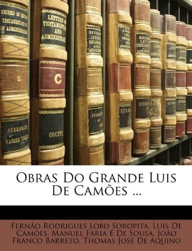 Tapa de Obras Do Grande Luis De Camões ... (Portuguese Edition)
