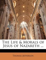 Tapa de The Life & Morals of Jesus of Nazareth ...