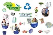 Tapa de Let's Make This Year a Green One! Bulletin Board Set (Bulletin Board Sets)