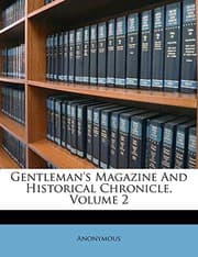 Tapa de Gentleman's Magazine And Historical Chronicle, Volume 2