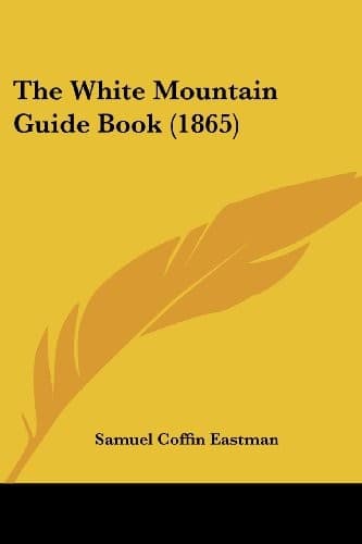 Tapa de The White Mountain Guide Book (1865)