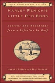Tapa de Harvey Penick's Little Red Book