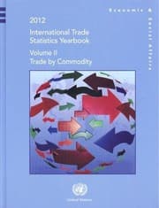 Tapa de International Trade Statistics Yearbook 2012, Volume II