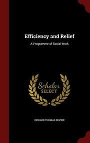 Tapa de Efficiency and Relief: A Programme of Social Work