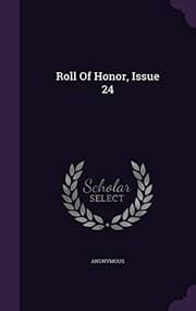 Tapa de Roll Of Honor, Issue 24