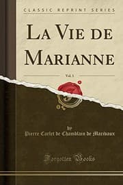 Tapa de La Vie de Marianne, Vol. 3 (Classic Reprint) (French Edition)