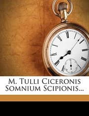 Tapa de M. Tulli Ciceronis Somnium Scipionis...