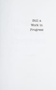 Tapa de Still a work in progress