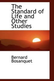 Tapa de The Standard of Life and Other Studies