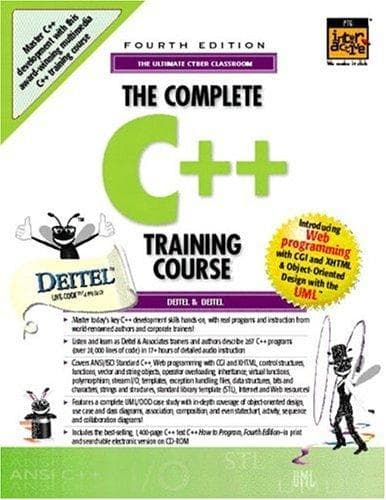 Tapa de The Complete C++ Training Course, Fourth Edition